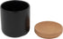 Ceramic and Cork Breathable Garlic Keeper to Allow Air Flow for Freshness, Stackable Space Saving Cork Lid, Natural