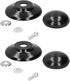 Pot Lid Knob Vent Replacement Handles for Universal Electric Frying Pan, Glass Handle Stock, Stainless Steel 2Pc