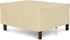 SunPatio Outdoor Ottoman Cover, Heavy Duty Waterproof Rectangular Coffee Table Cover, Patio