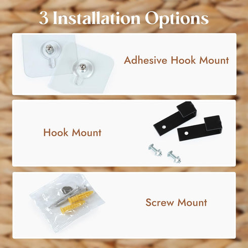 Countertop, 2 YANGQIHOME Trash Bag Dispenser with Lid, Water Hyacinth Plastic Bag Holder & Grocery Bag Holder