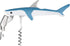 True Shark Corkscrew - Soft Touch Double-Hinged Waiter’s Style Wine Bottle Opener, Gift for Wine Lovers and Animal