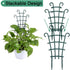 UWIOFF 12 Pack Trellis for Potted Plants, Garden Trellis for Climbing Plants Plastic Mini Climbing Plant Trellis Flower