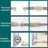 Washer Drain Hose, 13 Feet Flexible Universal Dishwasher Drain Hose Extension Kits with 1 Hose, 4 Clamps, U-Bend Holder