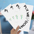 AUEAR Funny Bathroom Toilet Seat Sticker Decal Reminder Decoration for DIY (4 Pack)