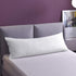 YAROO Body Pillow Cover 20" x 60", 100% Egyptian Cotton, Super Soft with Zipper, White