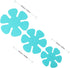 HAWOK Set of 3 Pot/Pan Protectors, 8 inch, 10 inch, 12 inch, Malachite Green