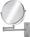 AumVum 8 inch Wall Mounted Makeup Mirror, 1X/10X Magnifying Double-Sided Wall Mount Shaving