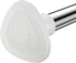 Spring Tension Curtain Rod, 28 to 48 inches Adjustable, 5/8 Inch Diameter, White, (Pack of 1)
