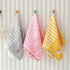Kissvian 3 Pack Cartoon Animal Patterned Hand Towels, Pure Cotton Children Face Towels,