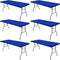 Picnic Table Cover 6 Pack Elastic Fitted Tablecloths for 8 Foot Rectangle