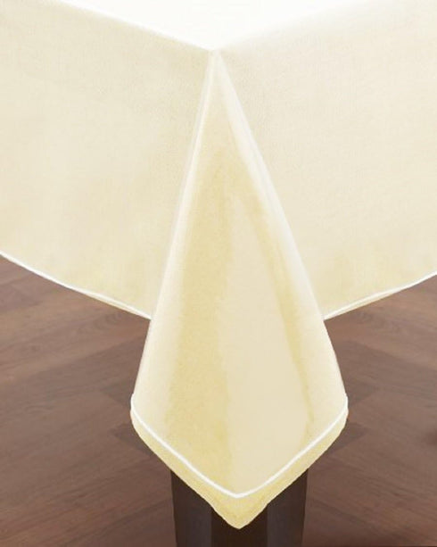 Elaine Karen Clear Plastic Table Cover Protector, 100% Waterproof, 54" x 72" Rectangle