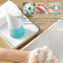 LAOPAO Automatic Foaming Soap Dispenser, Hand Free Touchless Countertop Soap Pump for Kitchen & Bathroom, Blue