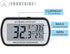 Refrigerator Thermometer Digital Fridge Thermometer for Freezer with Magnetic Back Large LCD, No Frills Easy to Read (Black)