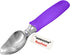 SUMO Stainless Steel Ice Cream Scoop - Ergonomic Handle, Dishwasher-Safe, Comfortable Grip, Purple