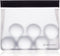 BERLINZO Reusable Ice Storage Bag, Freezer Safe Leakproof Silicone and Plastic Lunch Bag for Ice and Food Storage - BPA