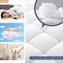 Taupiri Queen Quilted Mattress Pad Cover, Cooling Soft Pillowtop Bed Mattress Cover with Deep Pocket (8"-21") - White