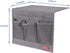 Bedside Storage Organizer Caddy for Remotes Phone Glasses (Classic 4 Pockets-Grey)