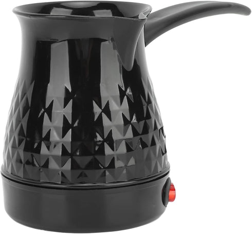 Zyyini Stainless Steel Coffee Maker Anti Scald Even Heating Electric Coffee Pot with Removable Handle US Plug 110V 600ml by Zyyini