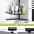 4-tier Aitatty Corner Shower Caddy Standing: Rustproof Shower Organizer Shelf - Floor Shower Corner Shelf Rack Stand