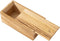 Vintage Wood Box with Slide Lid - 7.8'' x 3.9'' Keepsake Storage Wooden Box for Art Hobbies, DIY Lovers