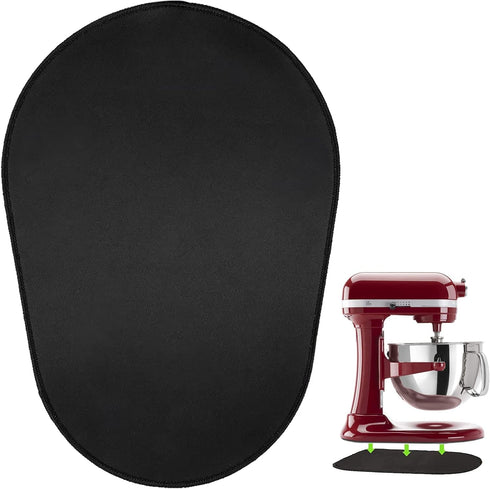 Mixer Sliding Mats for KitchenAid Stand Mixer, 2 Grey Accessories, Compatible with 5-8QT Bowl-Lift