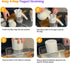 7x8 Inch, 20 Pack, DEHYDRATOR Tofu Press Cheesecloth Bags, Non-woven Material, for Straining Cheese and Tofu