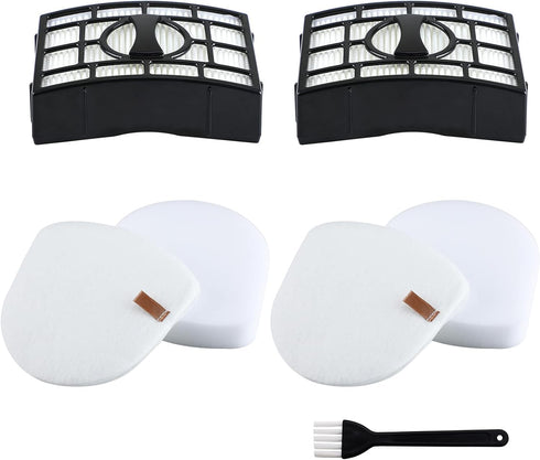 VIEWALL Filter Replacement for Shark ZU560 ZU561 ZU562 ZU572 UV650 UV725, 2 HEPA, 2 Foam & Felt Filters for Vacuum