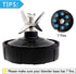 2 PACKS 7 FINS Extractor Blades, Replacement Bottom Blade for Ninja Blender Nutri Ninja Auto iQ and More