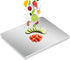 Stainless Steel Cutting Board with Lip, Large Metal Chopping Board with Counter