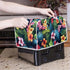 Tropical Floral Hibiscus 2 Slice Toaster Cover, Plus Size Dust Cover for Microwave Oven, Hawaii Island Style Flowers