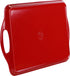 Reston Lloyd Calypso Basics Melamine Serving Ottoman Tray with Handles, Rectangular, Lemon, Lightweight, Durable