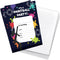 Desert Cactus Paintball Happy Birthday Invitations Style 2 Invite Cards (10 Count) with Envelopes for Kids Party