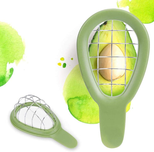 Fdit Stainless Steel Avocado Cuber and Dicer Tool - Slicer for Avocados, Kitchen Gadget