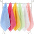 YiYaYo Set 16 Pack 10'' 10'' Luxury Baby Washcloth Towel for Children Baby Bathroom-Hotel-Spa-Kitchen Multi-Purpose
