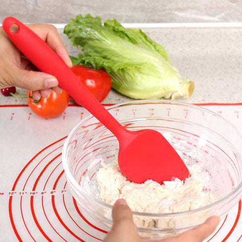 4 Pack Basting Brush + Large Spatula Silicone Pastry Baking BBQ Sauce Marinade Meat Glazing Oil Brush Heat Resistant