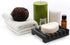 2Pcs Soap Dish Holder - Non-Slip Silicone Bathroom Accessories for Soap, Sponges, Scrubber (Black)