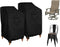 WOMACO Stackable Patio Chair Cover Waterproof Outdoor Stacking High Back Chair Cover