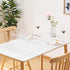 14 72 Inch, 1.5mm Clear Table Cover Protector x Thick Plastic Desk Protector Mat, Rectangular Waterproof PVC Clear