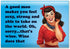 4 Pack Refrigerator Magnets - Funny Fridge Magnet, Perfect Gift for Housewarming or Women Friends