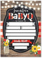 Hadley Designs 25 Baby Shower Invitations - Sprinkle Invite for Boy or Girl, Rustic Barbeque Gender Neutral Reveal