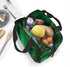 Dragonfly Green Insulated Lunch Box - Reusable Cooler Tote Bag for Women & Men Work Picnic or Travel