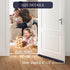 GDHOMM Under Door Draft Stopper Door Sweep Noise Blocker Weather Stripping Adjustable Size 30"-36" Gap Filler & Seal,