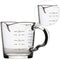 70ml Mini Glass Measuring Cup with Handle - 2 oz Shot Glass for Bar Party Wine Cocktail Drink Shaker