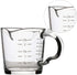 70ml Mini Glass Measuring Cup with Handle - 2 oz Shot Glass for Bar Party Wine Cocktail Drink Shaker