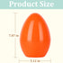 Celmuron 6 Pack 8'' Jumbo Fillable Easter Eggs Extra Large Plastic Eggs for Treats, Easter Basket Stuffers, Egg Hunt
