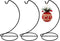 Abom 9in Ornament Display Stand, 3 Pack Black Tabletop Ornament Hanger for