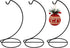Abom 9in Ornament Display Stand, 3 Pack Black Tabletop Ornament Hanger for