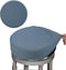 BUYUE Bar Stool Covers, Luxury Fabric Dia.16-18" Round Crease-Resistant Stretchy Washable Jacquard