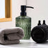 Black Soap Dispenser Pump Replacement, Matte 304 Stainless Steel Hand Soap and Lotion Dispenser for Glass Bottles