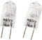 Wadoy WB36X10213 Microwave Light Bulbs G8 120V 20W Bulb Compatible with G-E Halogen Oven Parts (2 Packs) WB25X10019
